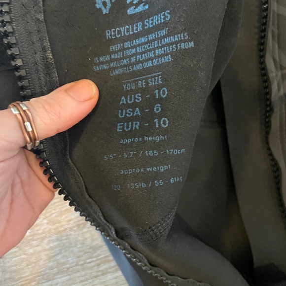 Women's Billabong Synergy Backzip Shorty Wetsuit 2mm - Picture 5 of 5